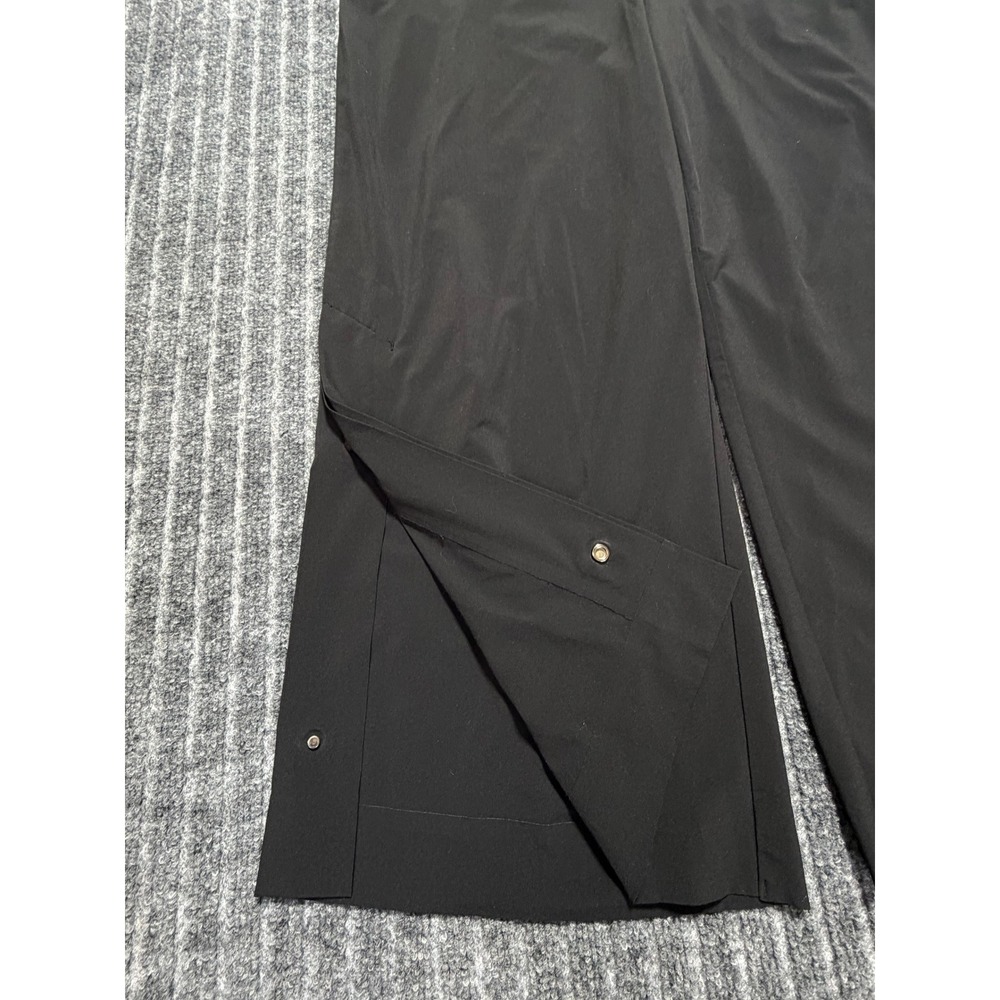Athleta Sculptek Black Wide Leg Tribeca Crop Pant Sz 14 Travel Minimalist Sport - Picture 6 of 7